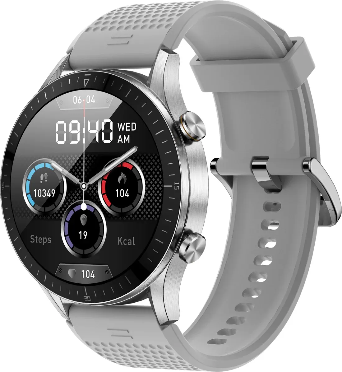 XINJI NOTHING 1 Calling Smart Watch – Silver buysalesbd