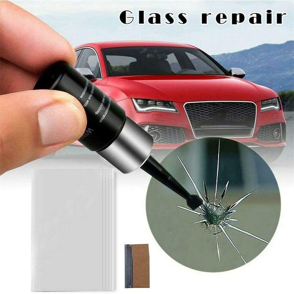 Cracked Glass Repair Kit Windshield Nano Repair Liquid DIY Car Window Phone Screen Repair Utensil Scratch Crack Restore (DS)