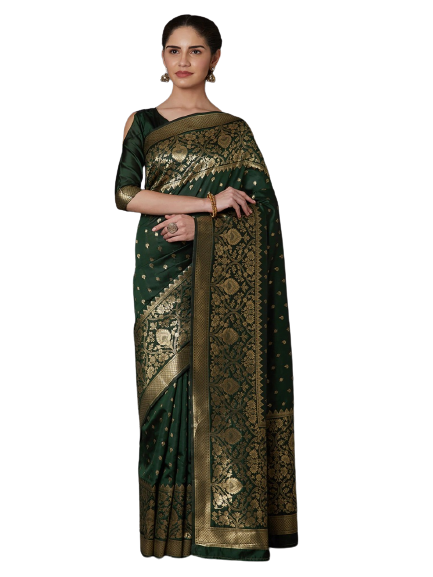 New style Printed Silk | Blend Saree with Blouse | Excellent Design | Extraordinary Collection