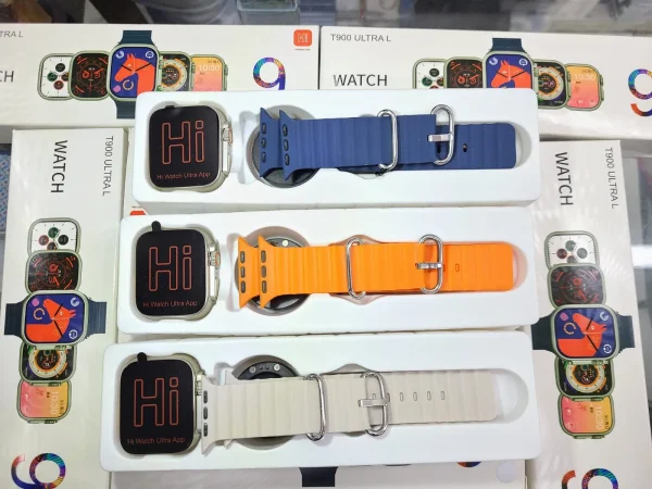 T900 Ultra L 45mm Smartwatch – Silver  Color