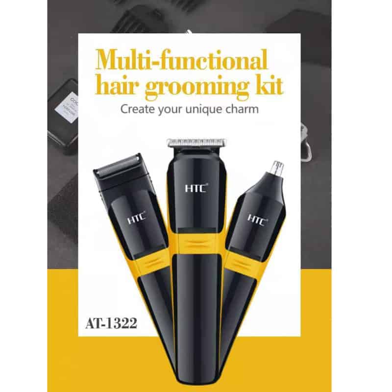 HTC AT-1322 Beard Trimmer Grooming set