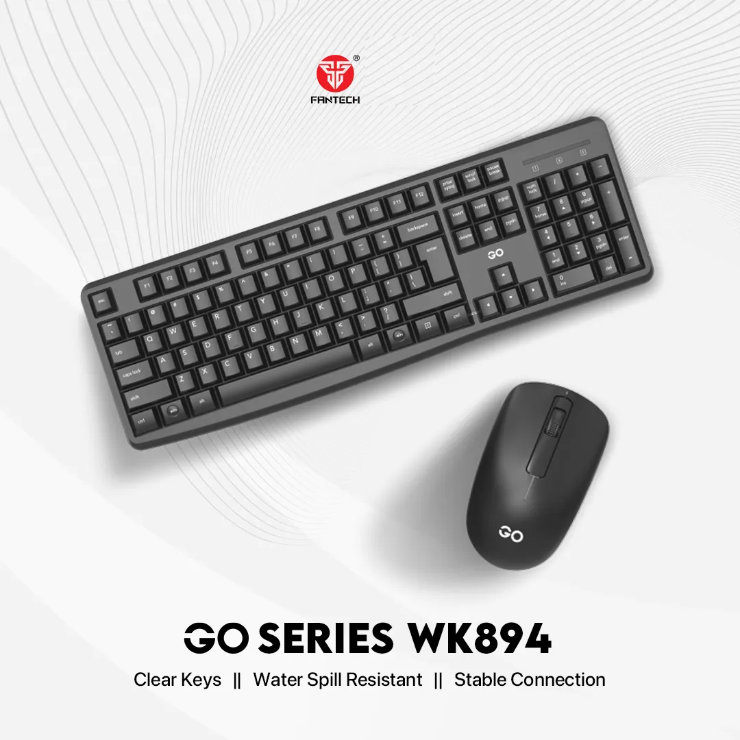 Fantech GO WK894 Wireless Keyboard And Mouse Combo