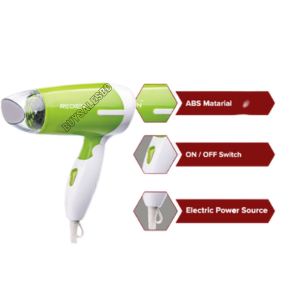 Redien Rn-8730 Brand Portable mini hairdryer 1200W hot and cold dual-function switch hairdryer EU Plug Personal care appliances