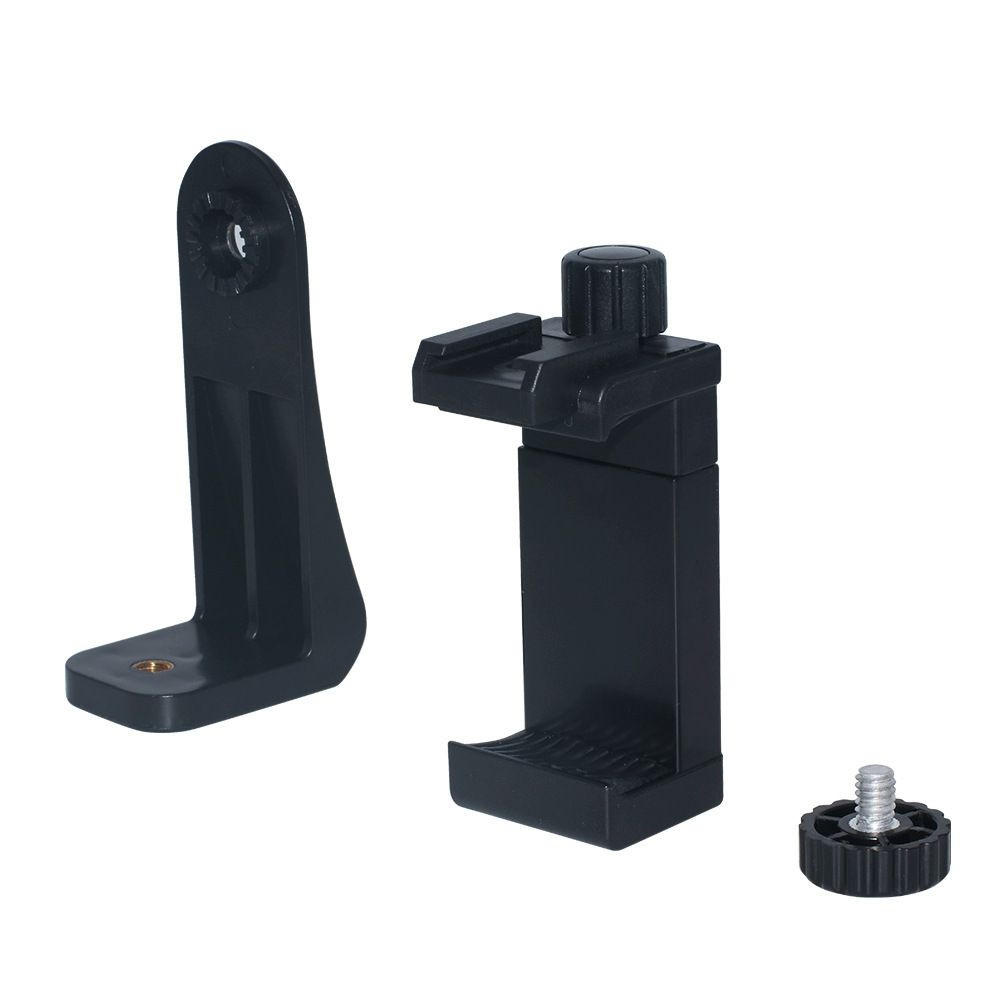 360 Degree Mobile Vlogging Holder With Cold Shoe Mount For Extra Microphone Or Led Light
