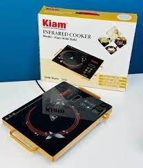 Kiam H-66 Gold Infrared Cooker 2200w Kiam H-66 Gold Infrared Cooker 2200w   Kiam H-66 Silver Infrared Cooker 2000w-Silver