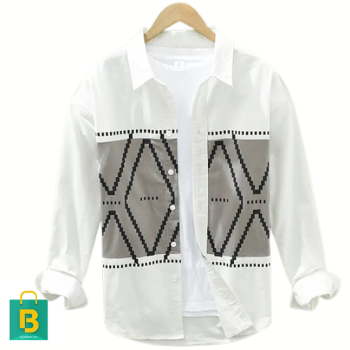 Stylish Regular Slim Fit Shirt (SA) buysalesbd