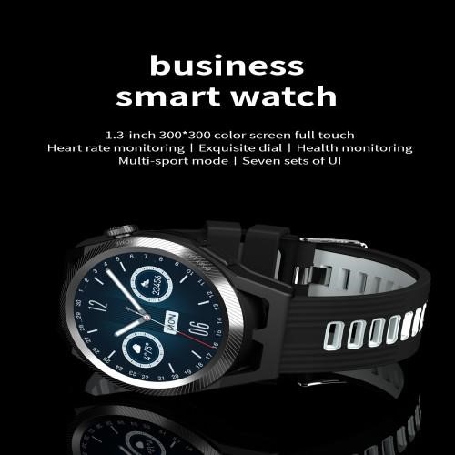 KuGou SK14PLUS Smart Watch 1.3" TFT Display BT Call Round Dial Play Music Voice Sports Smartwatch IP68 Waterproof Watch