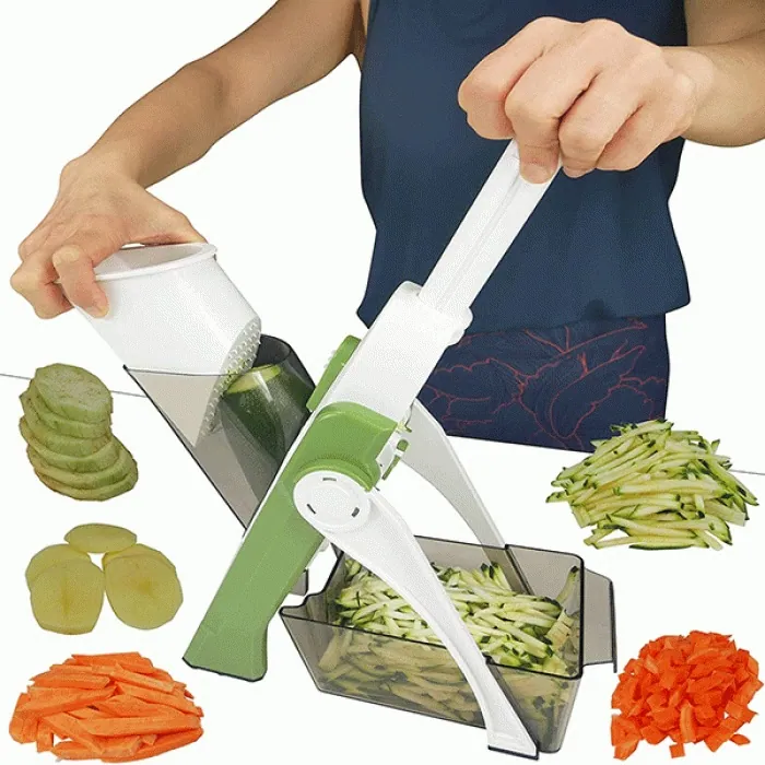 Multi-Functional Vegetable Cutter With Slicer buysalesbd