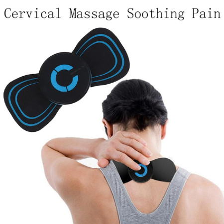 Neck Massager Gel Pads Electric Neck Cervical Massager Body Massager (DS) buysalesbd