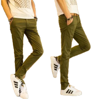 New Stylish Soft body Fitted | Slim-Fit Chino Gabardine Pants | For Men and Women's