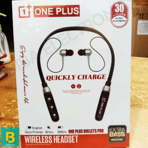 Oneplus Bullets Pro Wireless Headset Neckband [with Charging Cable] (RUB)
