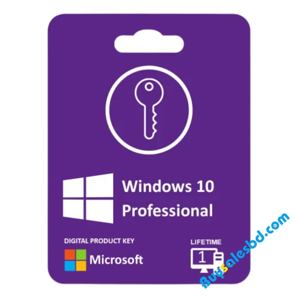উইন্ডোজ 10 প্রো -প্রোডাক্ট KEY