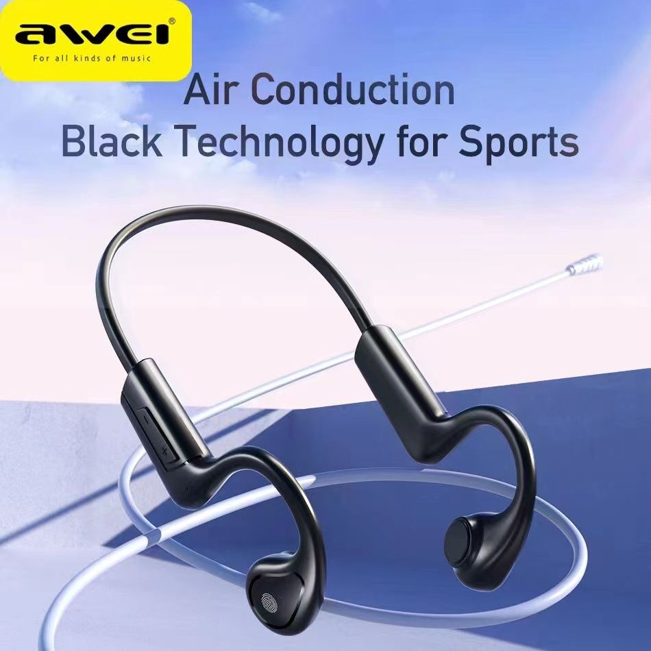 Awei A886BL Air Conduction Wireless Headphones Bluetooth 5.2 Sport Earphone (DS)