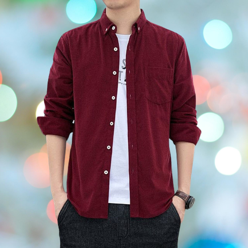 sleeve casual shirt for man