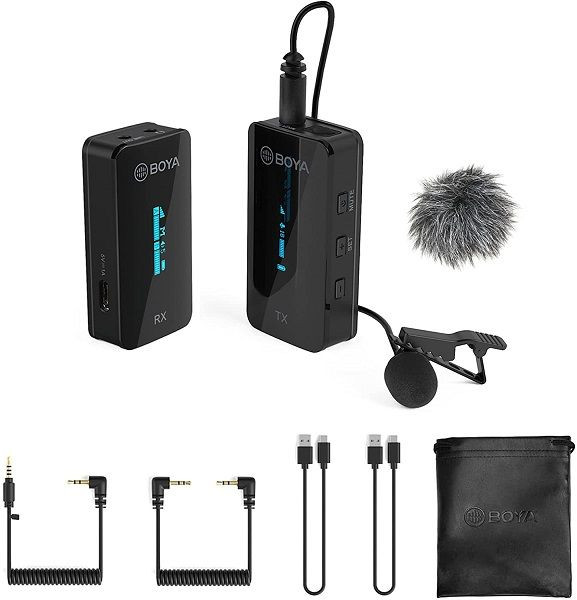 BOYA BY-XM6-S1 Wireless Lavalier Microphone With Dual Channel