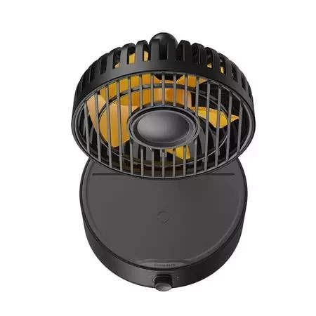 BASEUS HERMIT DESKTOP WIRELESS CHARGER WITH OSCILLATING FAN