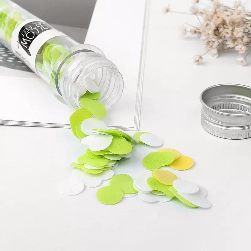 Outdoor portable hand washing soap paper soap sheets travel bottle hand washing paper test tube flower disposable soap sheets